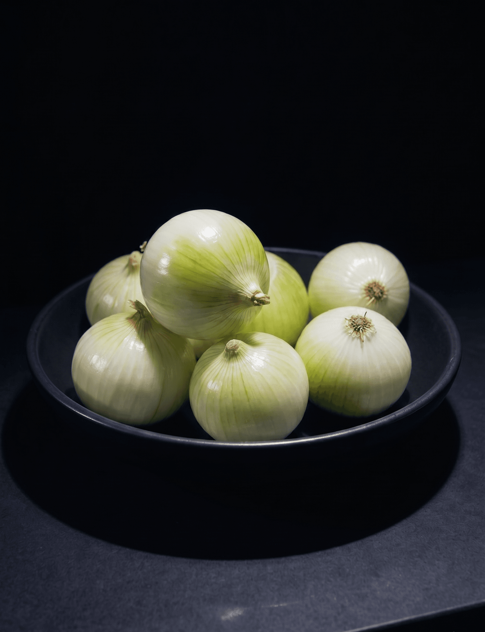 white naked onion