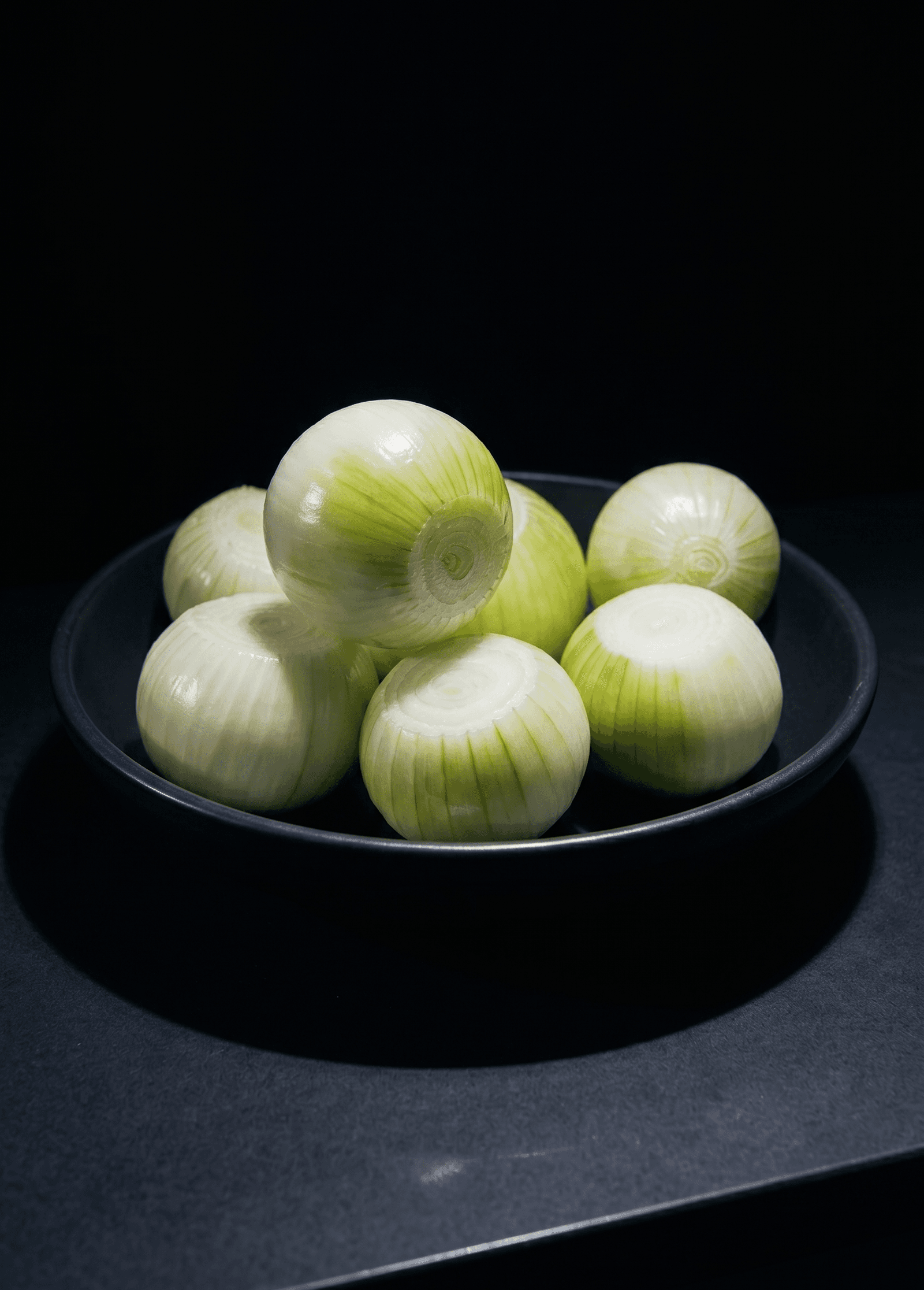 fresh white onion